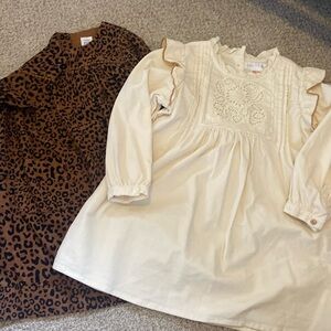 Girls corduroy dresses (2)